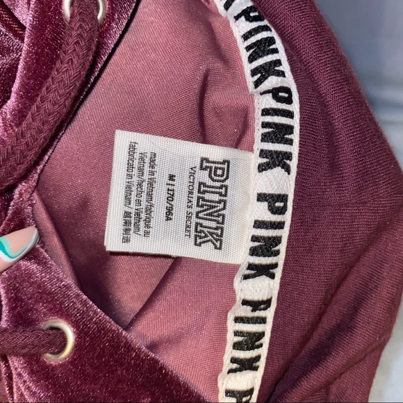 Velvet Victoria Secret’s Pink Hoodie - Picture 4 of 5